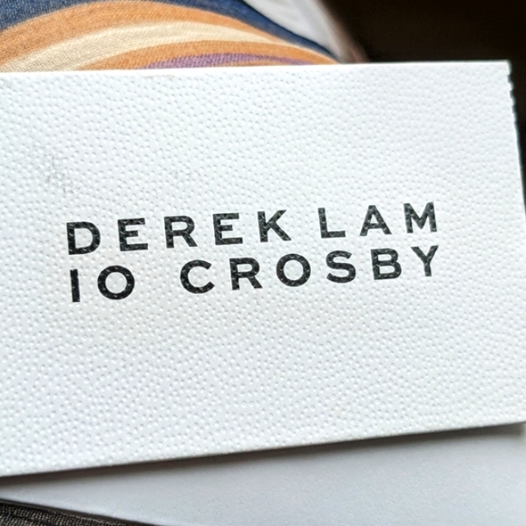 Derek 10 Lam Crosby Sleeveless Silk Dress Size 0 - Picture 13 of 15